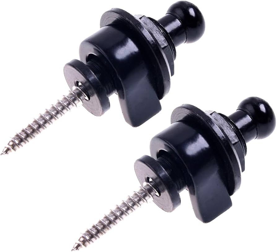 Amazon | ギター ストラップ ロックピン 2個セット(ペア販売) エレキ